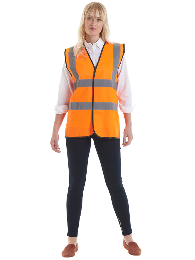 [UC801] UC801 Hi Vis Vest (Orange, S)