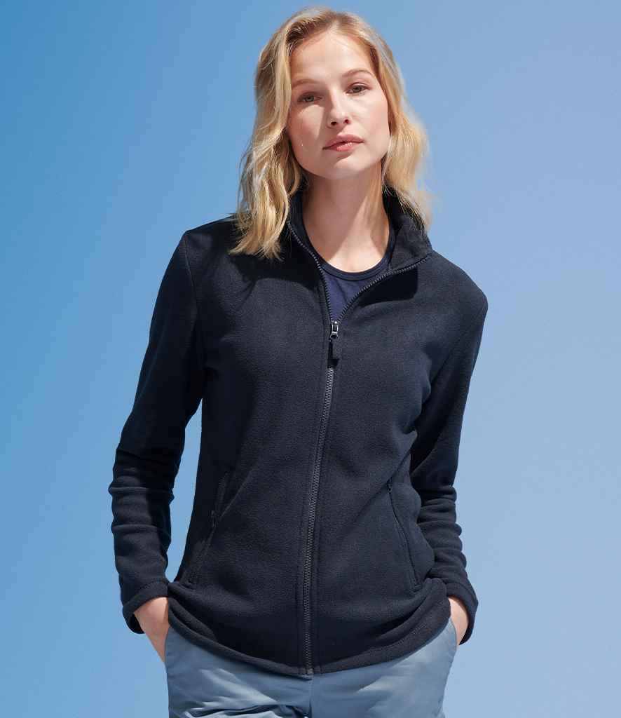 02094 SOL'S Ladies Norman Fleece Jacket (Black, XS)