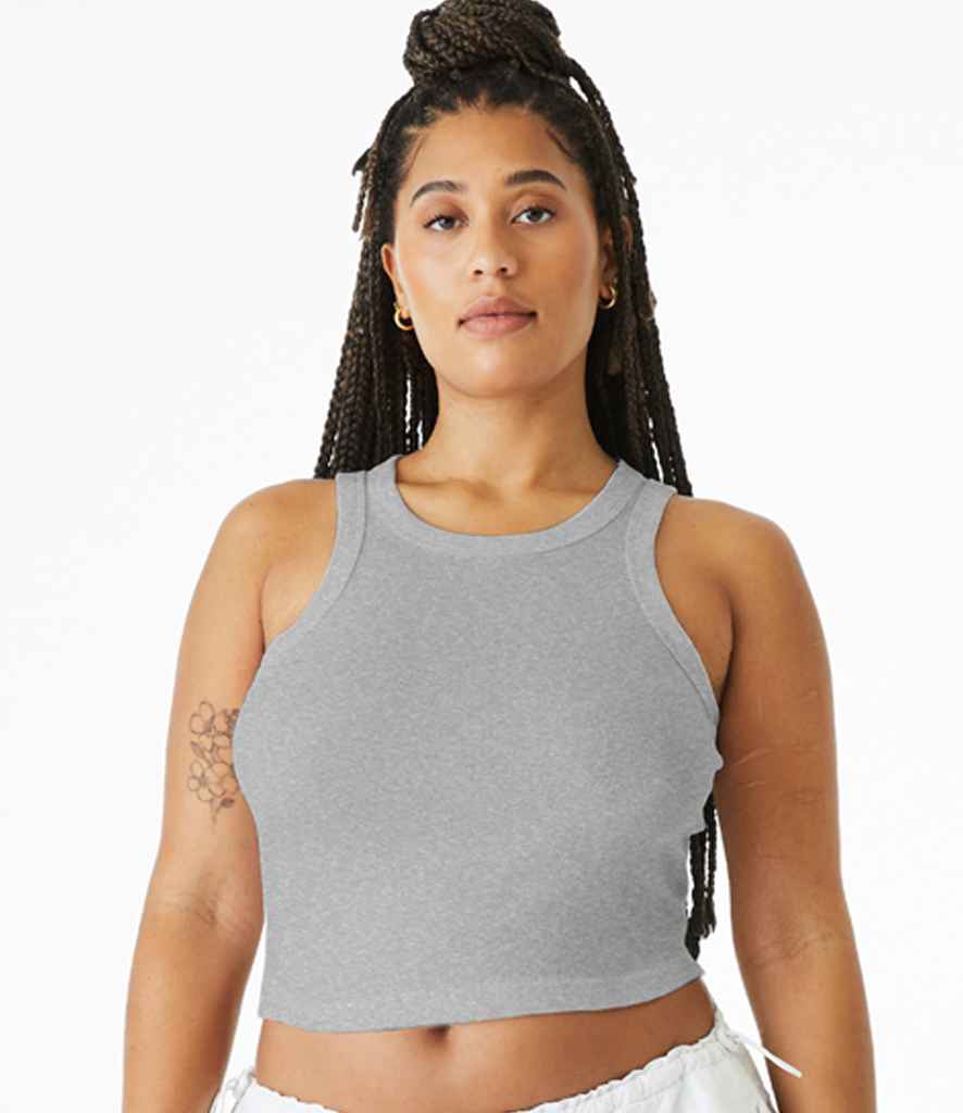 [BL1019] BL1019 Bella Ladies Micro Rib Racer Tank Top (XS)