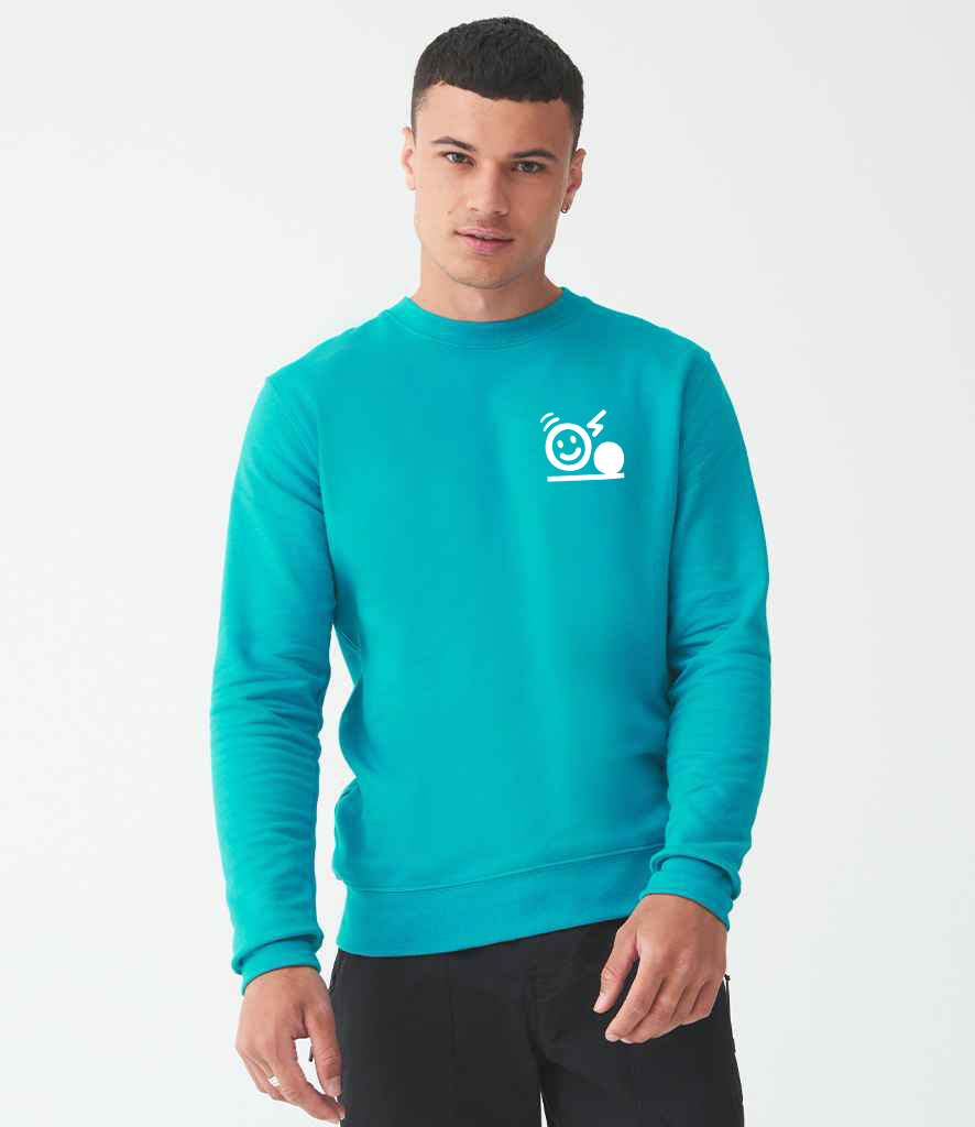 The Mighty Bootcamp Sweatshirt (Sky Blue, XS)