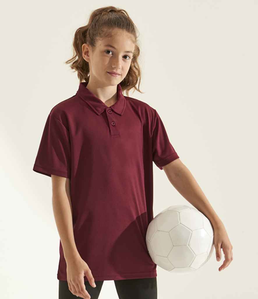 JC040B AWDis Kids Cool Polo Shirt (White, 3-4)